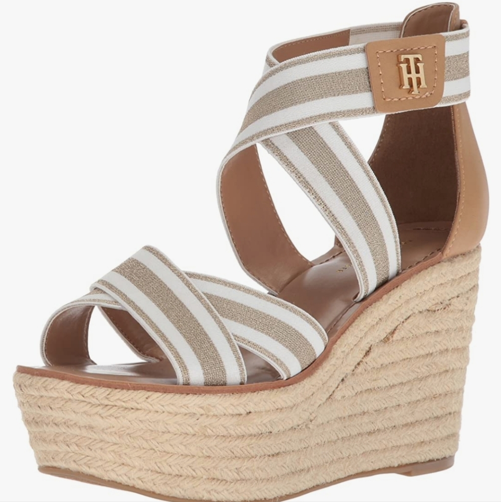Tommy Hilfiger wedge heels